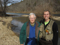 Fly Fishermen in Missouri