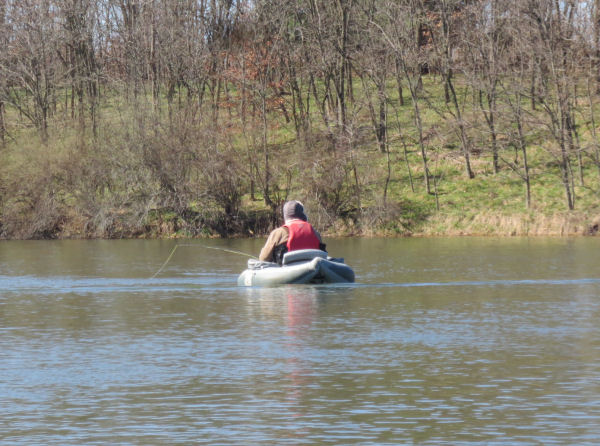 float tubing for early season bass
